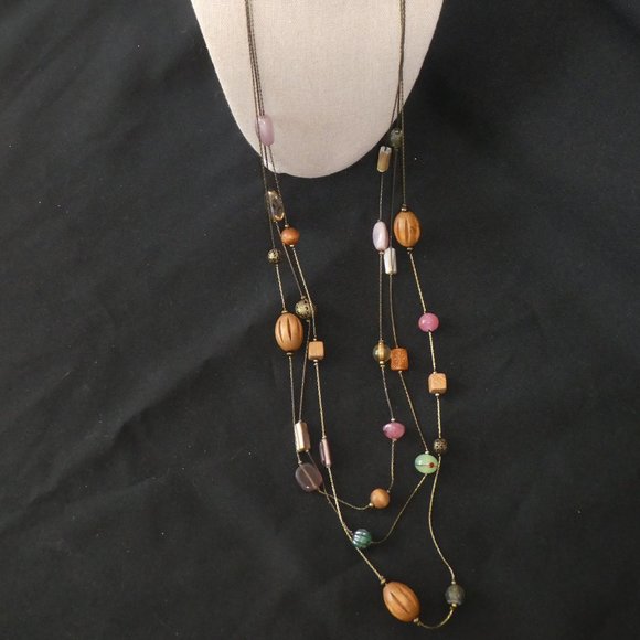 Lia Sophia - Multi-Strand Necklace - Picture 2 of 4
